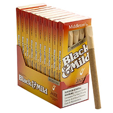 Black and Mild Jazz Wood Tip Cigars 10 5pks 