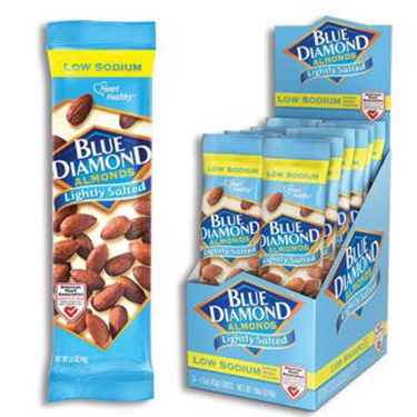 Blue Diamond Almonds Lightly Salted 1.5oz 12ct Box 