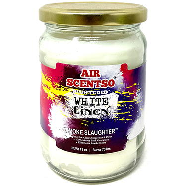 Blunt Gold Air Scentso Candle White Linen 