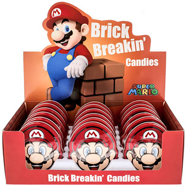 Boston America Nintendo Mario Brick Breakin 18ct Tin 