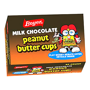 Boyer Milk Chocolate Peanut Butter Cups 24ct 