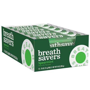 Breath Savers Spearmint 12ct 