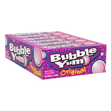 Bubble Yum Original 18 Packs of 5 