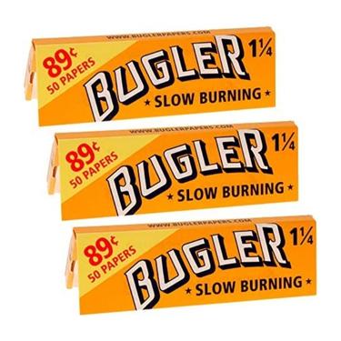 Bugler Slow Burn 1.25 Rolling Papers 25ct Box 