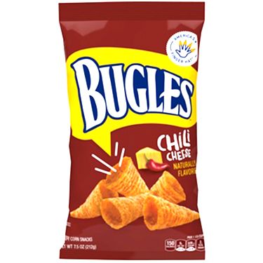 Bugles Chili Cheese 3oz 6ct Box 