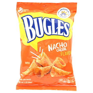 Bugles Nacho Cheese 3oz 6ct Box 