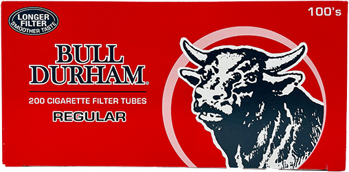 Bull Durham Cigarette Tubes Regular 100 200ct 