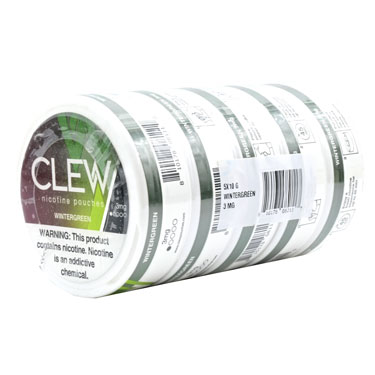 CLEW Nicotine Pouches Wintergreen 3mg 5ct 