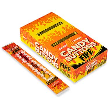 Candy House Fire Candy Buttons 24ct Box 