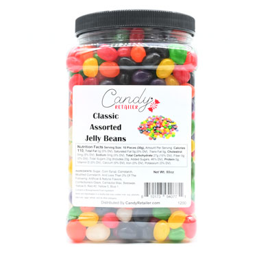 Candy Retailer Classic Jelly Beans Assorted 5 Lb 