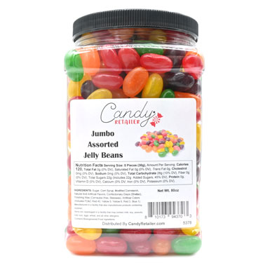 Candy Retailer Jumbo Jelly Beans Assorted 5 Lb 