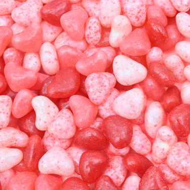 Canels Heart Shaped Jelly Beans 1 lb 