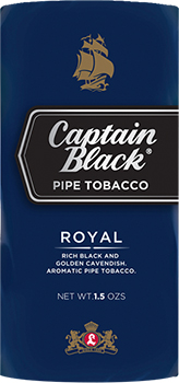 Captain Black Pipe Tobacco Royal 5 1.5oz Packs 