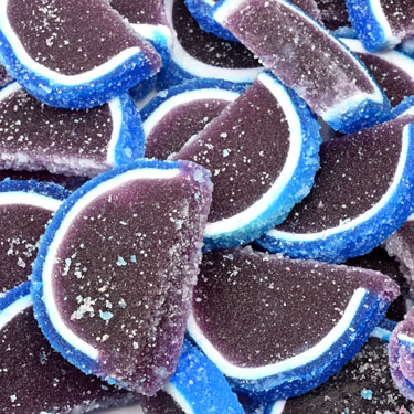 Cavalier Candies Blueberry Jelly Slices 1 Lb 