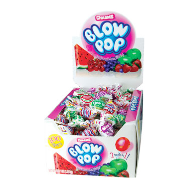 Charms Blow Pop Assorted 100ct Box 