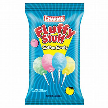 Charms Fluffy Stuff Cotton Candy 3.5oz Bag 