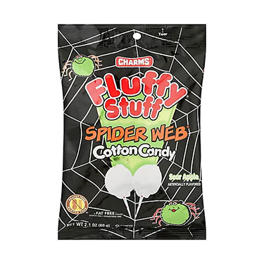 Charms Fluffy Stuff Spider Web 2.1 oz. Bag 