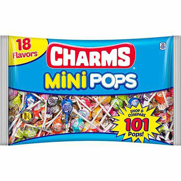 Charms Mini Pops 101ct Bag 