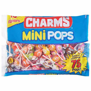 Charms Mini Pops 75ct Bag 