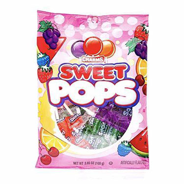 Charms Sweet Pops 3.85oz Bag 