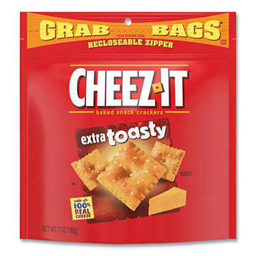 Cheez It Extra Toasty 7oz Bags 6 Pack 