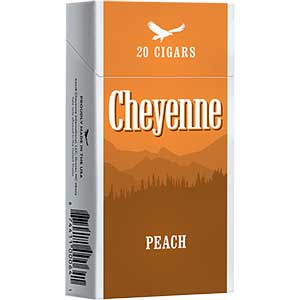 Cheyenne Little Cigars Peach 100 Box 