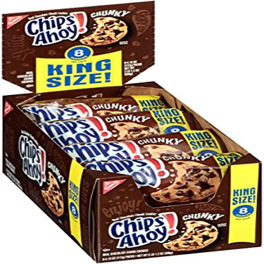 Chips Ahoy Chunky Cookies 4.15 8 ct Box 