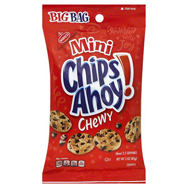 Chips Ahoy Mini Chewy 3 oz Bag 