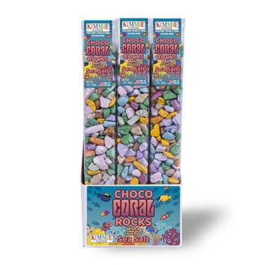 ChocoRocks Coral Rocks 2.5oz Candy Tube 