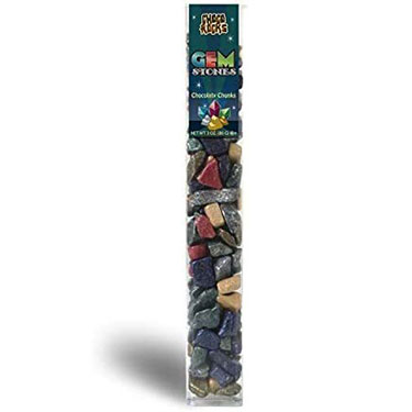 ChocoRocks Gemstones Mix 2.5oz Candy Tube 