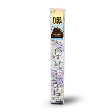 ChocoRocks Pastel Sparkle Mix 2.5oz Candy Tube 