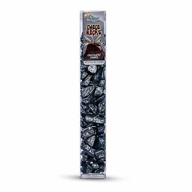 ChocoRocks Silver Nuggets 2.5oz Candy Tube 