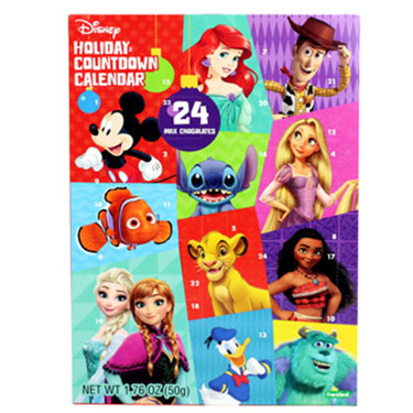 Christmas Disney Countdown Calendar 1.76oz