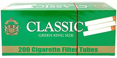 Top Cigarette Tubes Menthol King 250ct