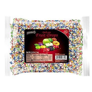 Colombina Delicate Fruit Drops 1lb 