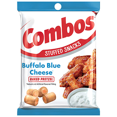 Combos Buffalo Blue Cheese Baked Pretzel 6.3oz Bag 