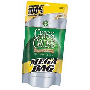 Criss Cross Virginia Blend Menthol 16oz Pipe Tobacco 