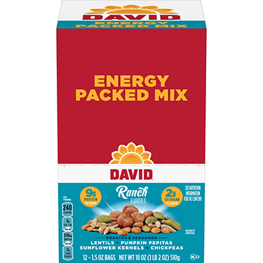 David Energy Mix Ranch Tubes 1.5oz 12ct Box 