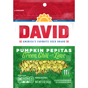 David Pepitos Green Chili Lime 5oz Bag 