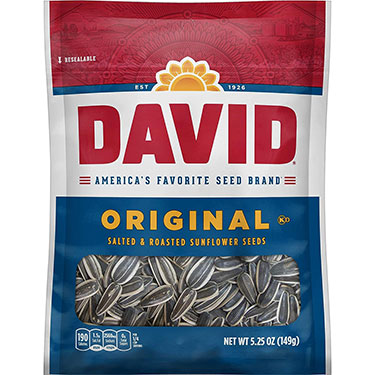 David Sunflower Seeds Original 5.25oz Bag 