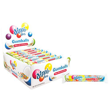 Dippin Dots Filled Gumballs 1.41oz 24ct Box 