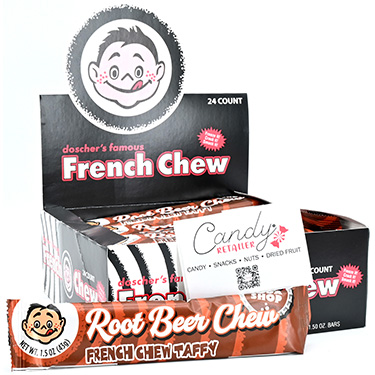 Doschers French Chew Soda Shop Root Beer Chew 24ct Box 