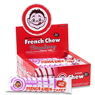 Doschers French Chew Strawberry 24ct Box 