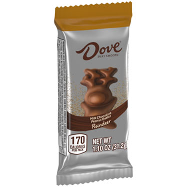 Dove Christmas Peanut Butter Reindeer 1.1oz 