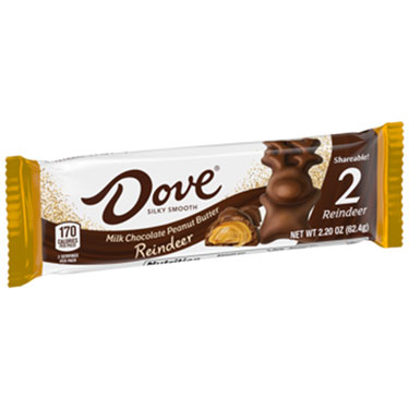 Dove Christmas Peanut Butter Reindeer 2.2oz 