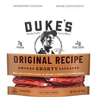 Dukes Shorty Original Sausages 5oz Bag 