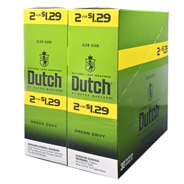 Dutch Masters Green Envy 30ct 2pk 