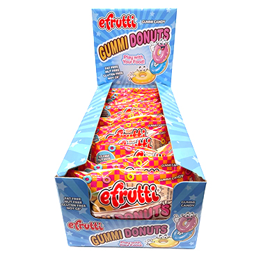 eFrutti Gummi Donuts 18ct Box 