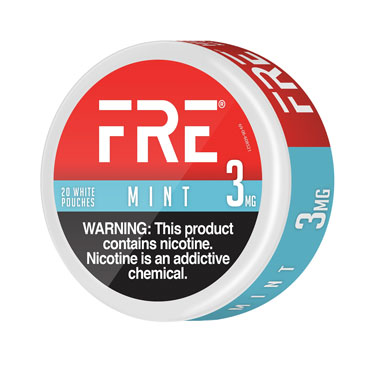 FRE Nicotine Pouches Mint 3mg 5ct 