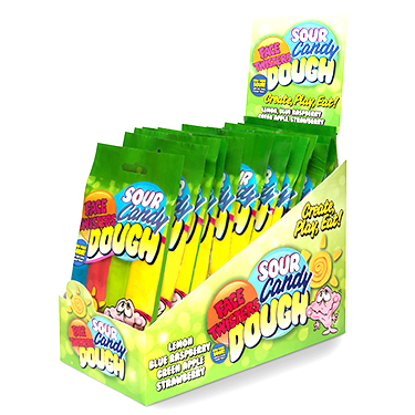 Face Twisters Sour Candy Dough 12ct Box 